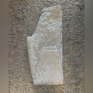Pacsun Quilt-like grey sweatpants